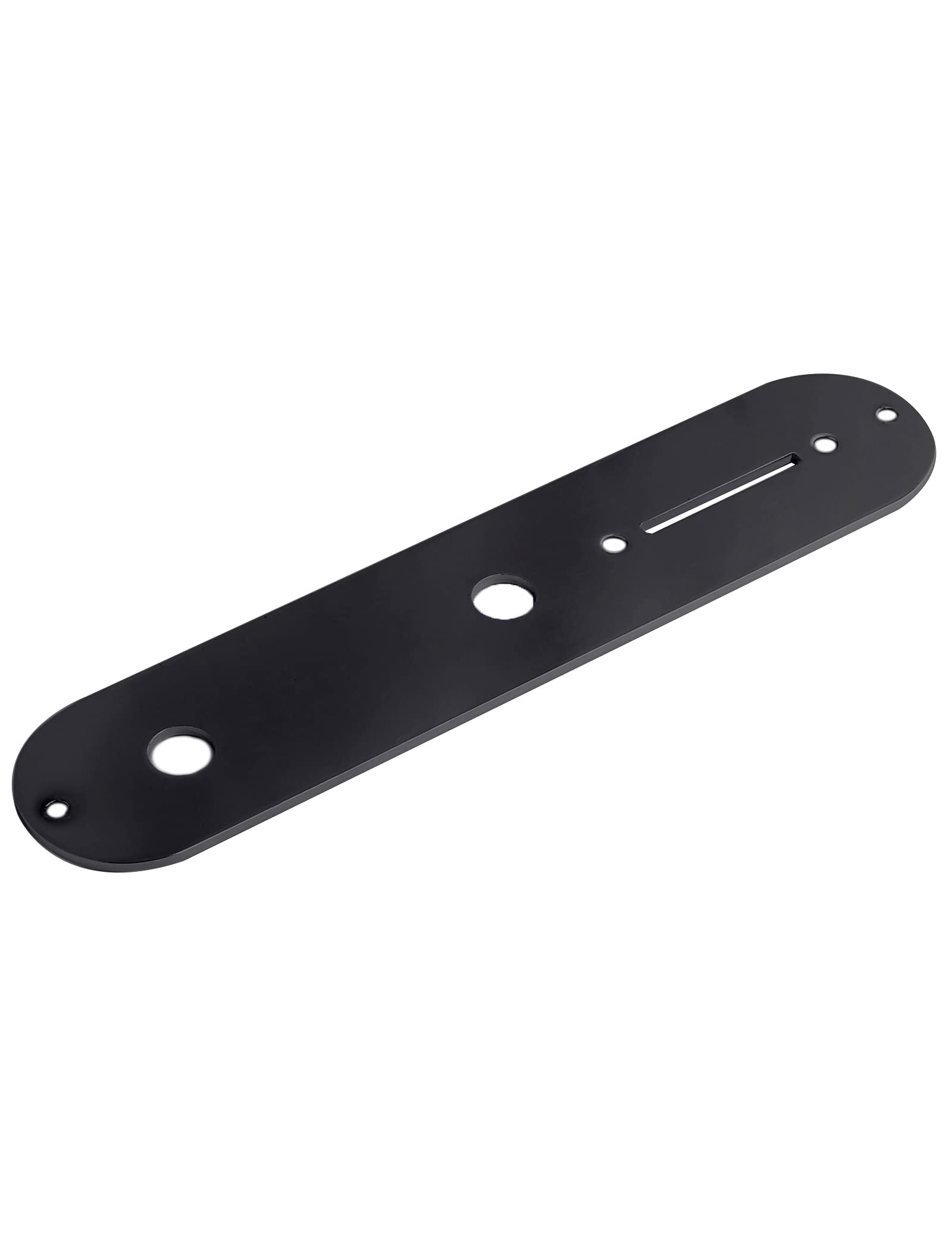 Rubatone Guitar Control Plate for Fender Tele Telecaster Squier Style Electric Guitar Metal 34.2mm Width Black.