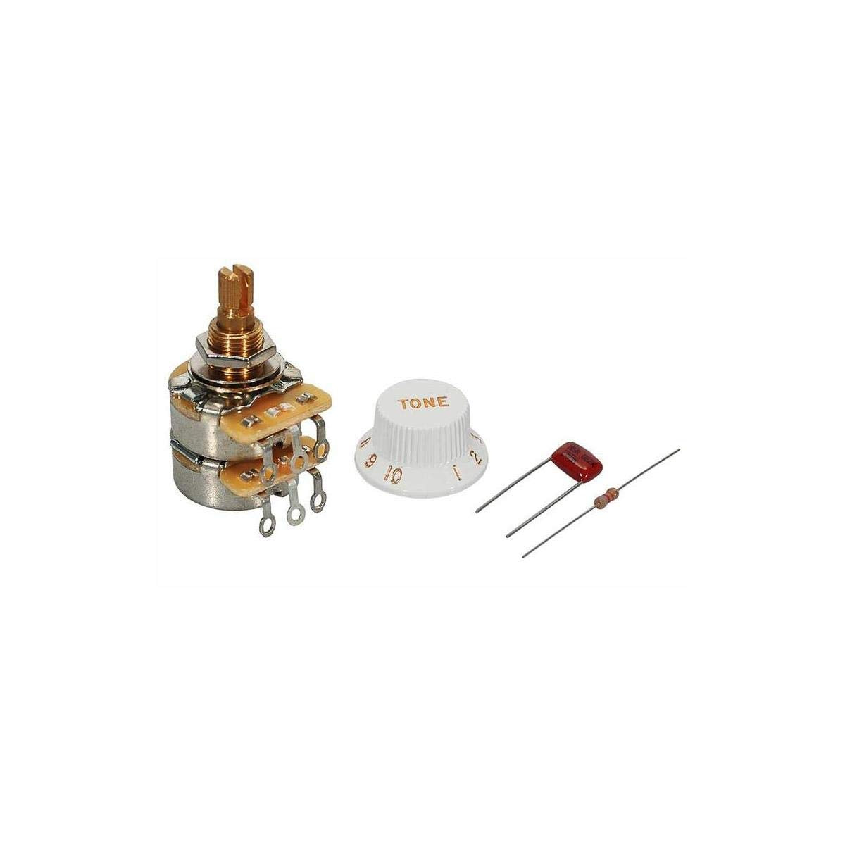 Fender Tbx Treble Base Expander Tone Control Potentiometer Kit, 250K/1Meg, Split Shaft