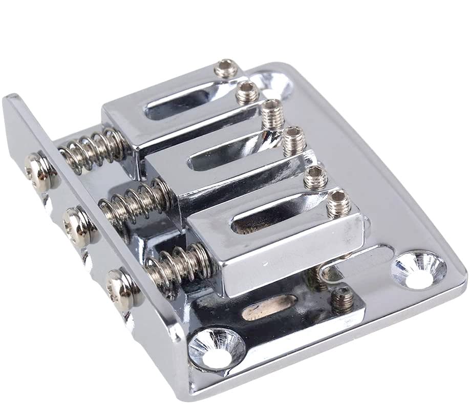 TUOREN Complete 3 String Box Guitar Replacement Part inclued Saddle Bridge Tuning Pegs Keys Control Knobs Strap Locks Screws Was