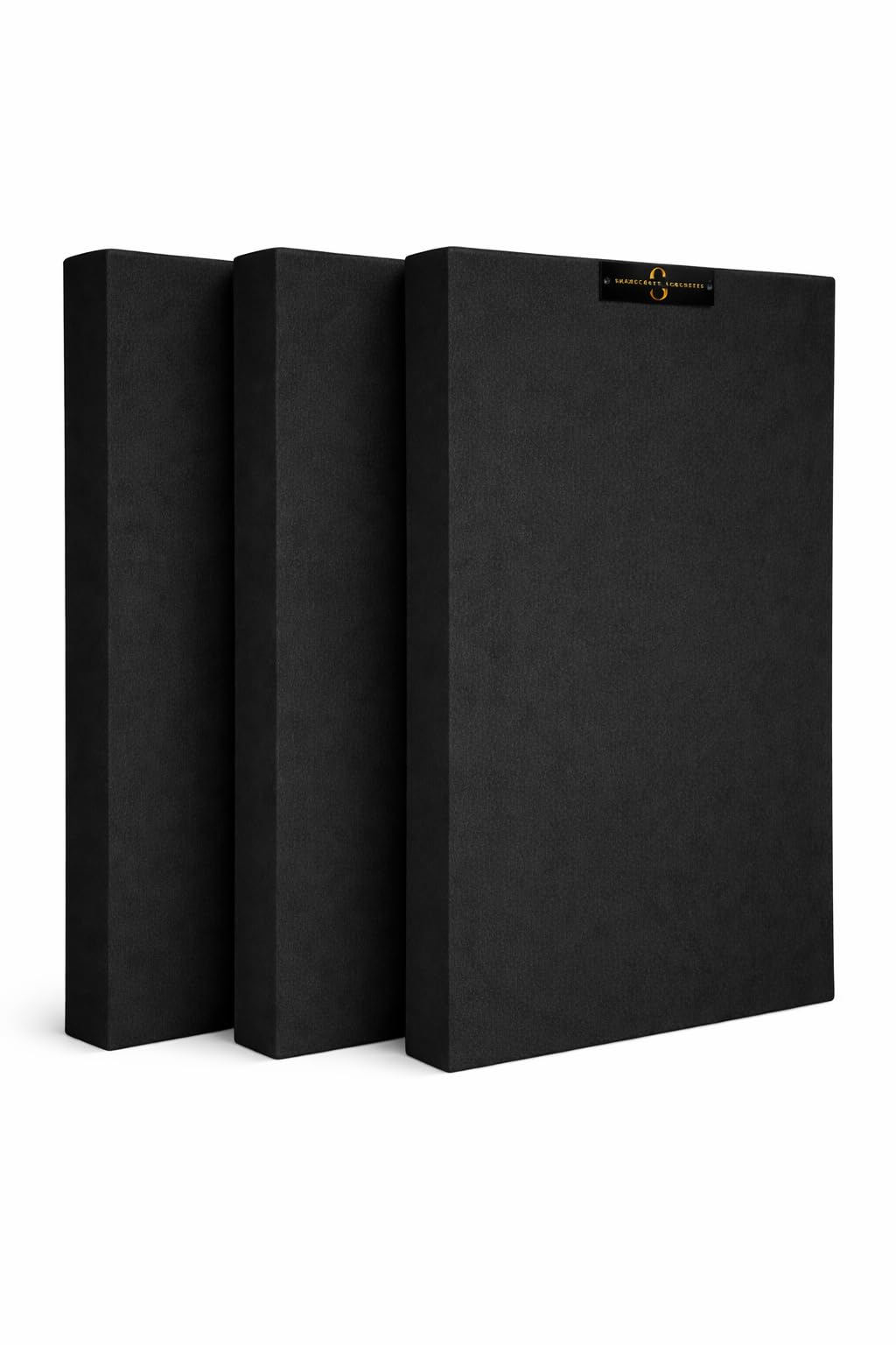 Shadecraft Acoustics | Acoustic Sound Absorption Panels | Rockwool 50Mm Core | Nrc High | 1200600Mm (42 Ft) | Set Of 3 | For Stu