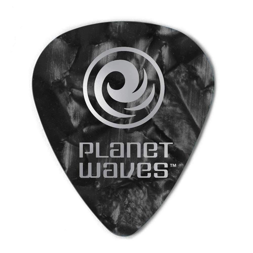 D'Addario Celluloid Guitar Picks - Guitar Accessories - Guitar Picks For Acoustic Guitar, Electric Guitar, Bass Guitar - Natural