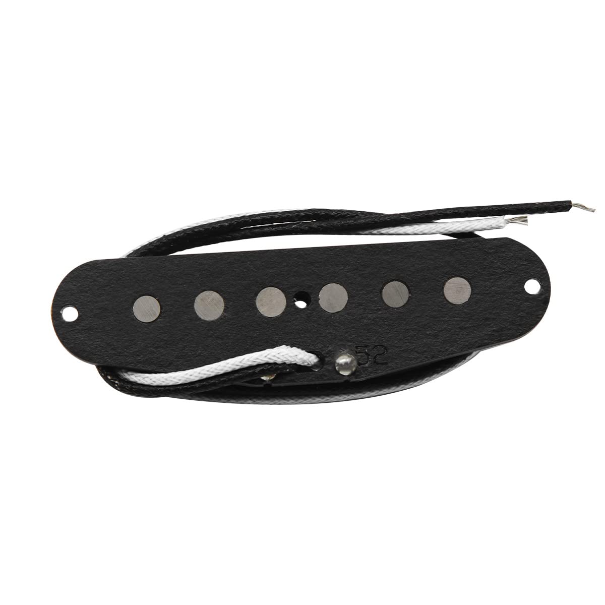 FLEOR Single Coil Pickup Alnico 5 Strat Pickups Guitar Neck/Middle/Bridge Pickups Staggered for Squier Stratocaster Pickups Repl