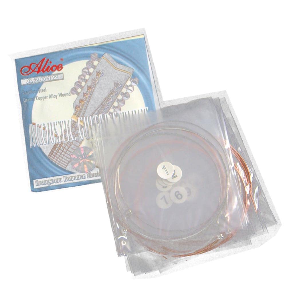 Meadawgs Copper Wound 12 String Acoustic Guitar Strings Set|Musical Instruments & Gear | Guitars & Bes |Strings|Set Of 12 Acoust