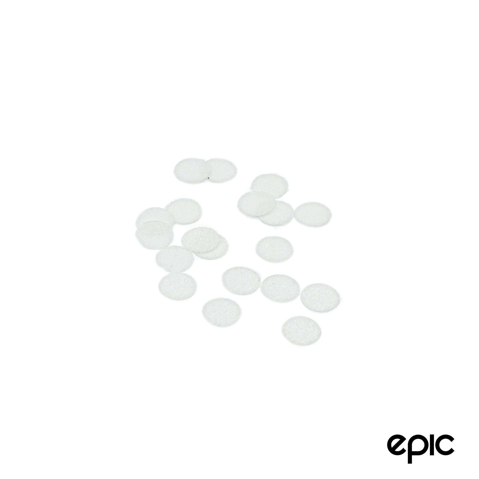 Epic Accessories 20-Pack Rough Surface Guitar Pick Grips Non-Slip | Non-Sticky | Stop Dropping Your Pick | Comes with 10 Medium