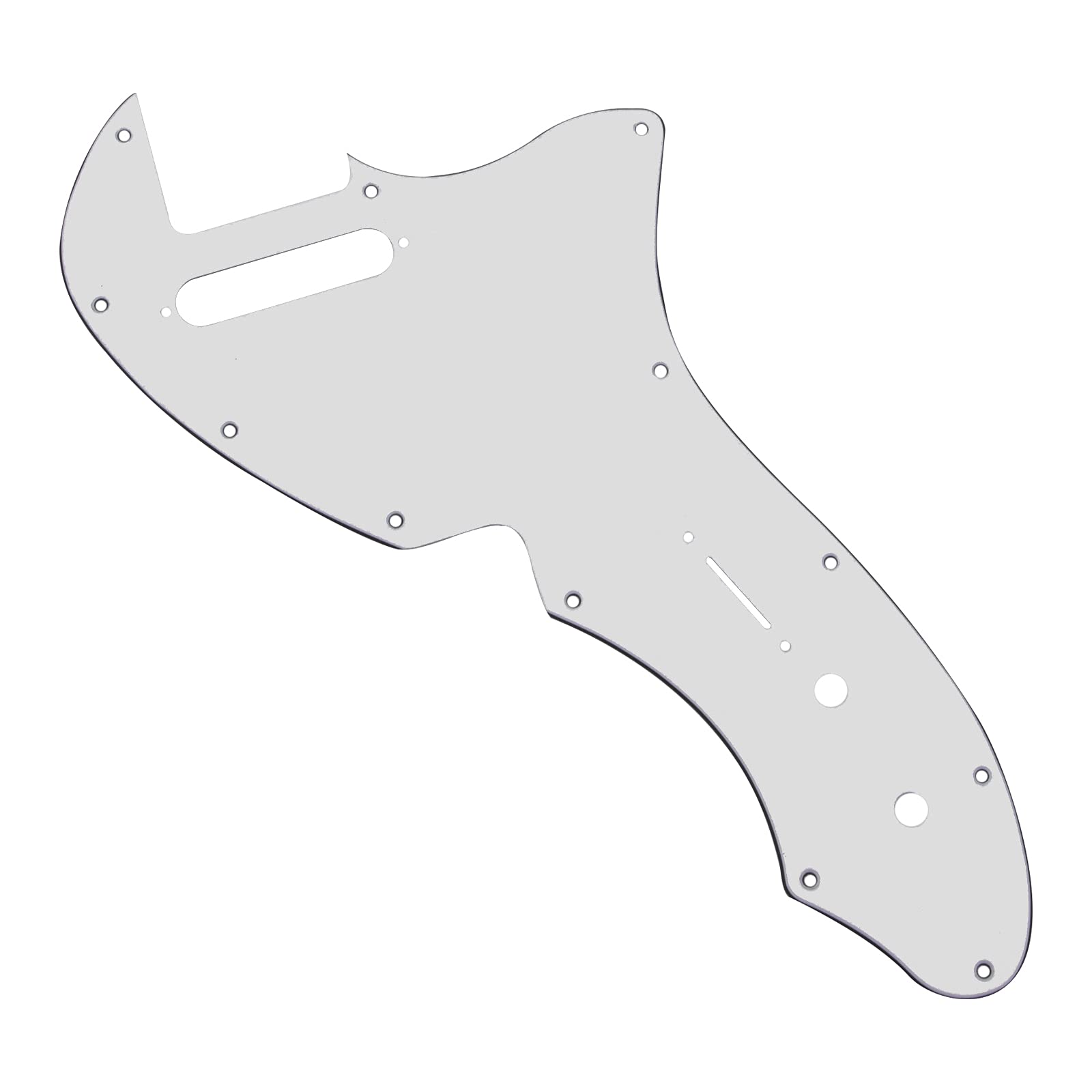 1Pcs Yootones Guitar Scratch Plate Thinline Tele Pickguard Compatible With 69 Telecaster Telecaster Thinline Re-Issue Guitar Par