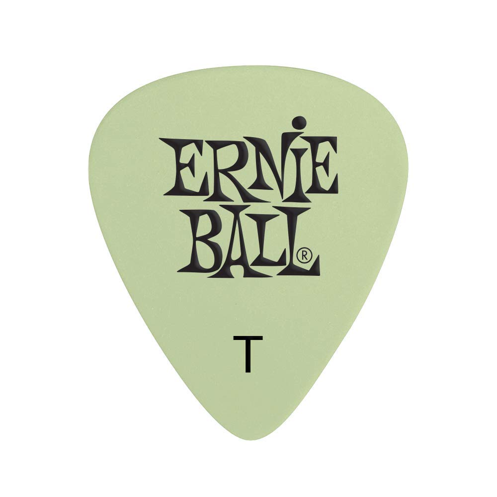Ernie Ball Guitar Picks, Thin, Super Glow, 12-Pack (P09224)