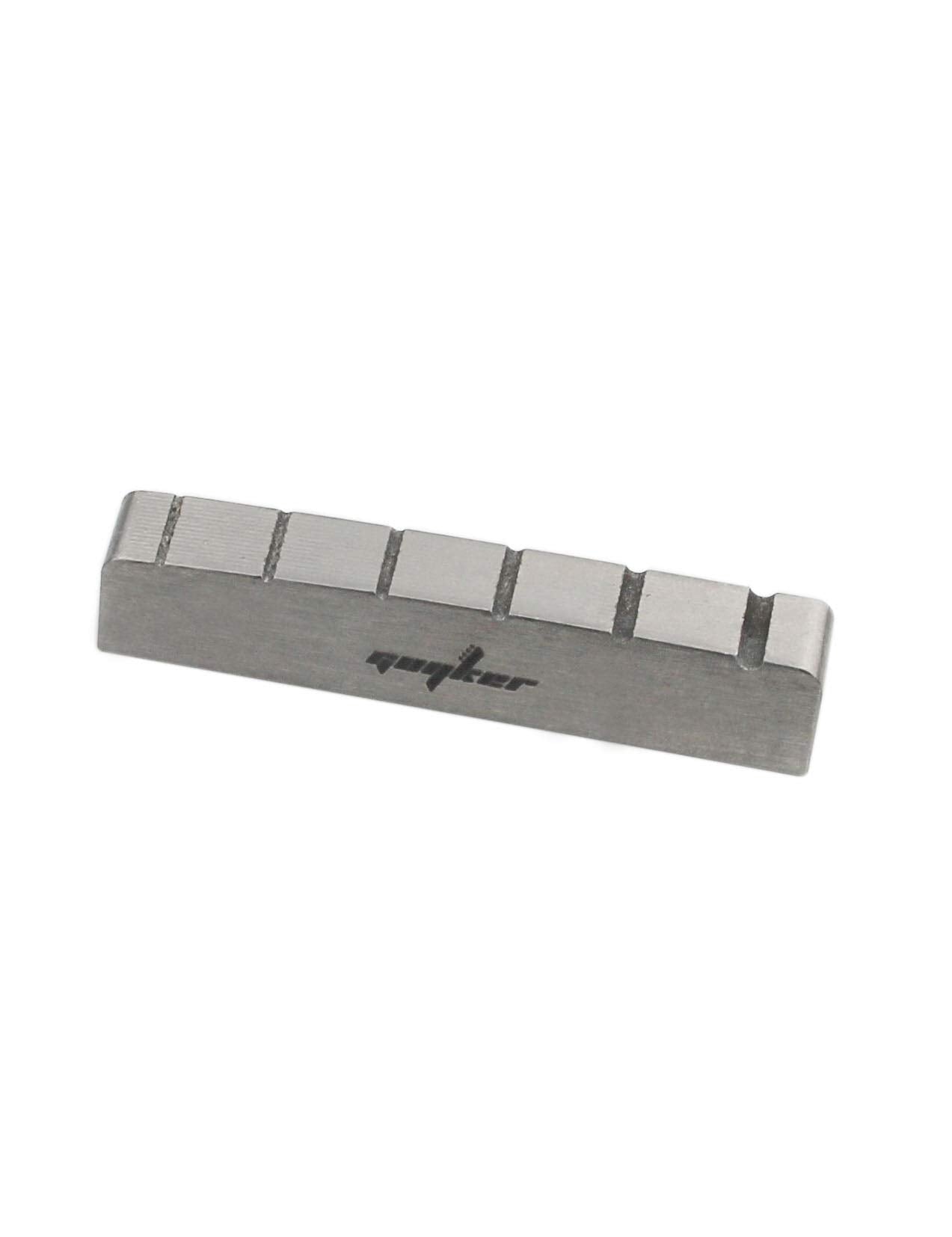 Guyker 43mm Guitar Titanium Alloy Nut - Pre-Slotted Nuts Replacement Part for LP Electric Guitar