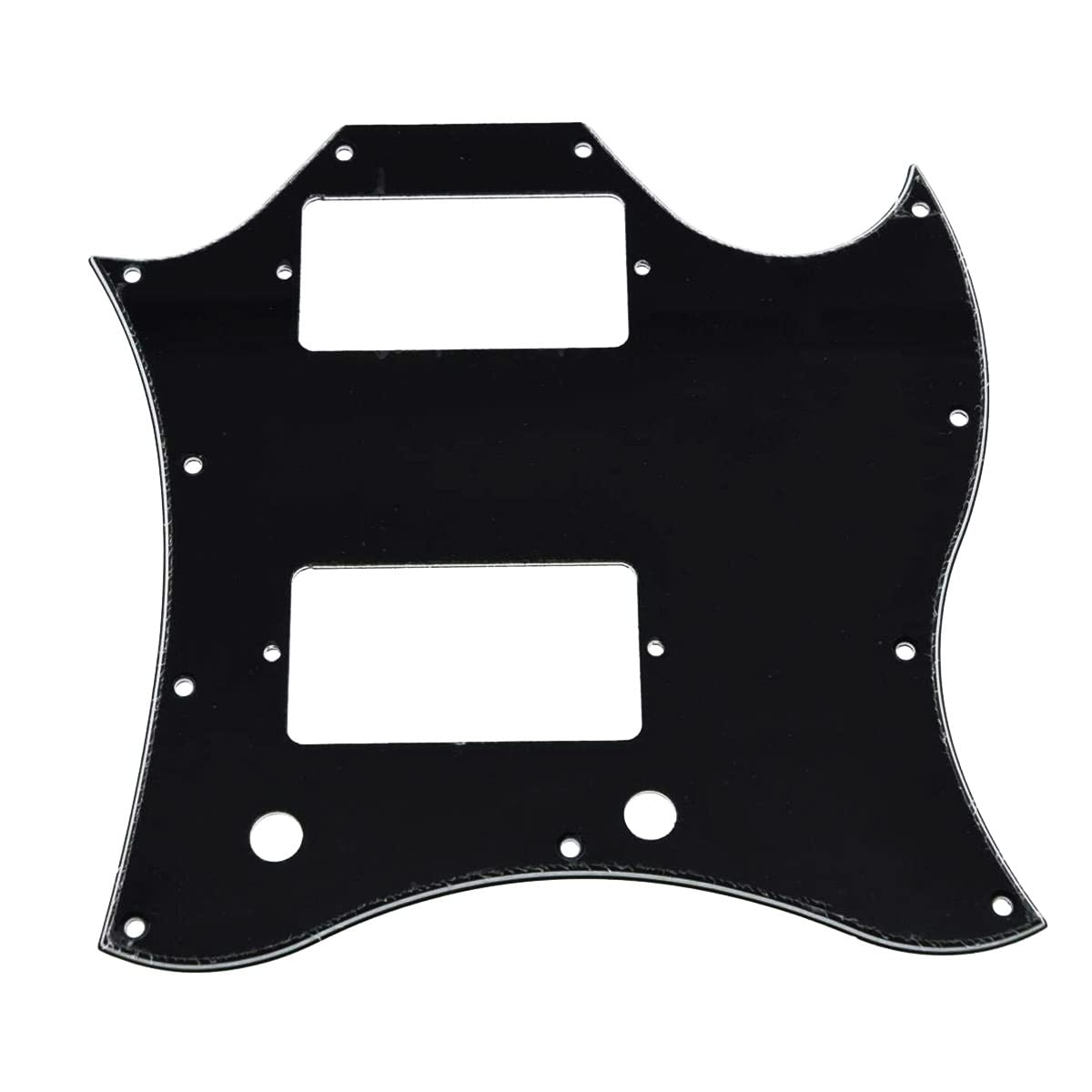 Dopro American Standard Sg Guitar Full Face Pickguard For Usa Sg Special Guitar Black 3 Ply