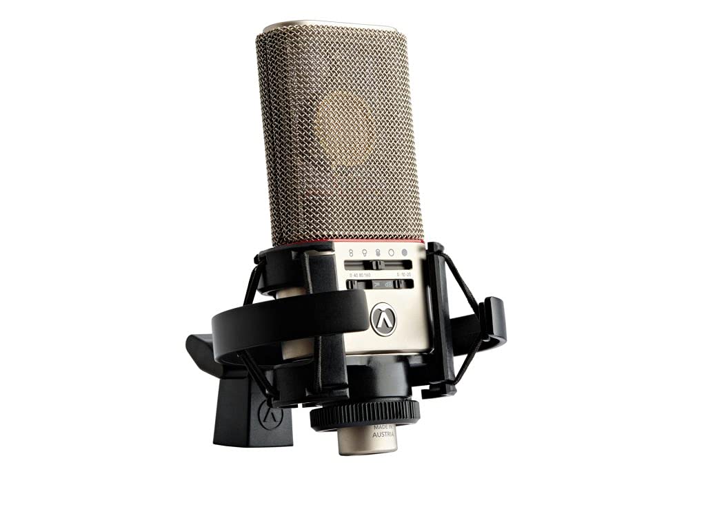 Austrian Audio Oc818-Studio-Set, Oc18 Microphone, Spider Mount, Mic Clip, Windshield, Case