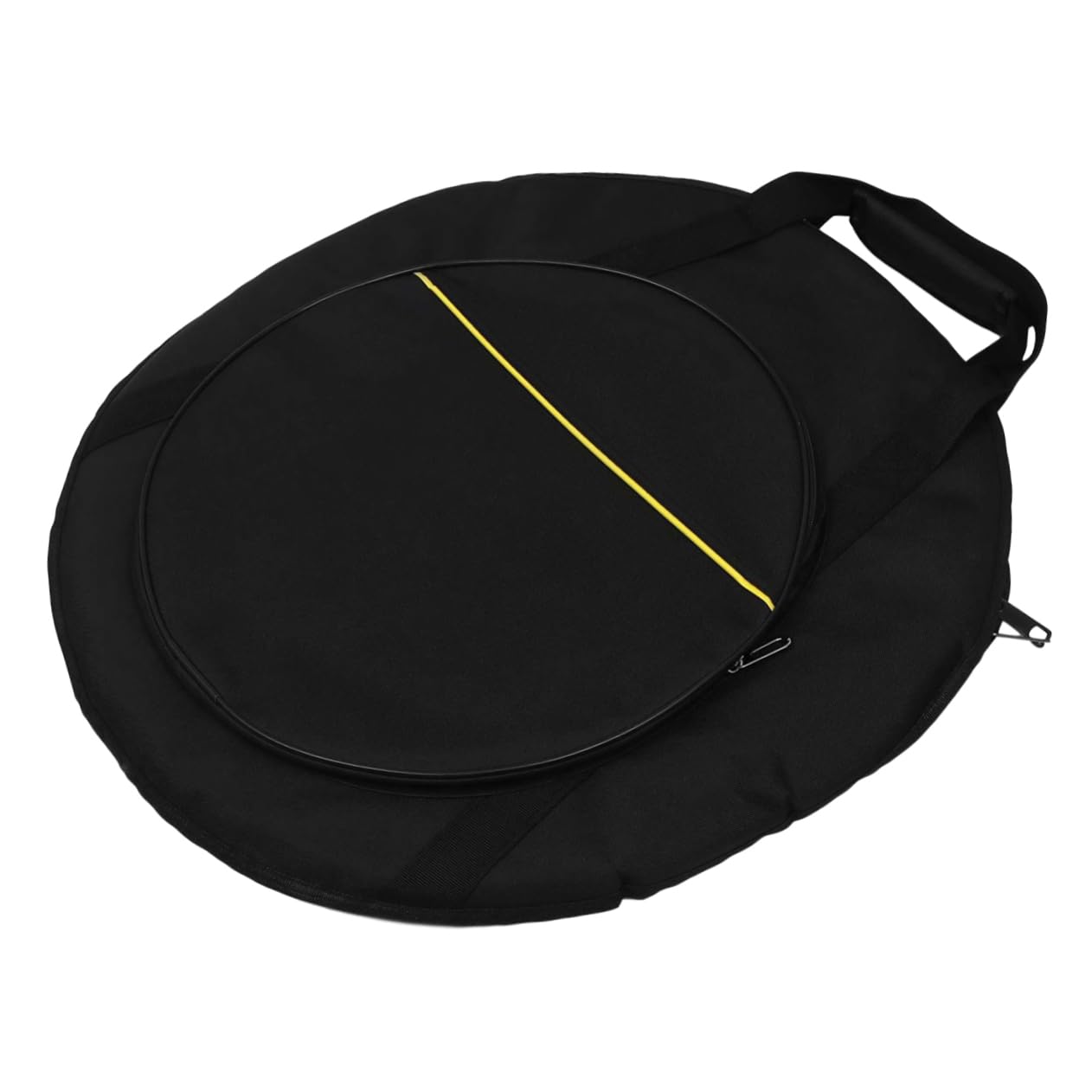 Showeroro High-Tensile Marching Cymbal Bag Drum Case Padded Side Bag For Easy Accessory Storage Comfort