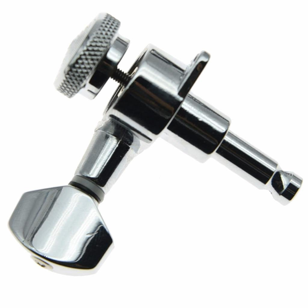 Dopro Lefty Chrome Locking Guitar Tuners Left Handed Tuning Keys Machine Heads Korea Made