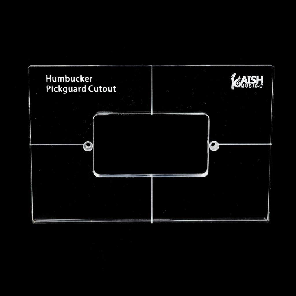 Kaish Acrylic Humbucker Pickup Routing Template Pickup Templates For Pickguard Rout