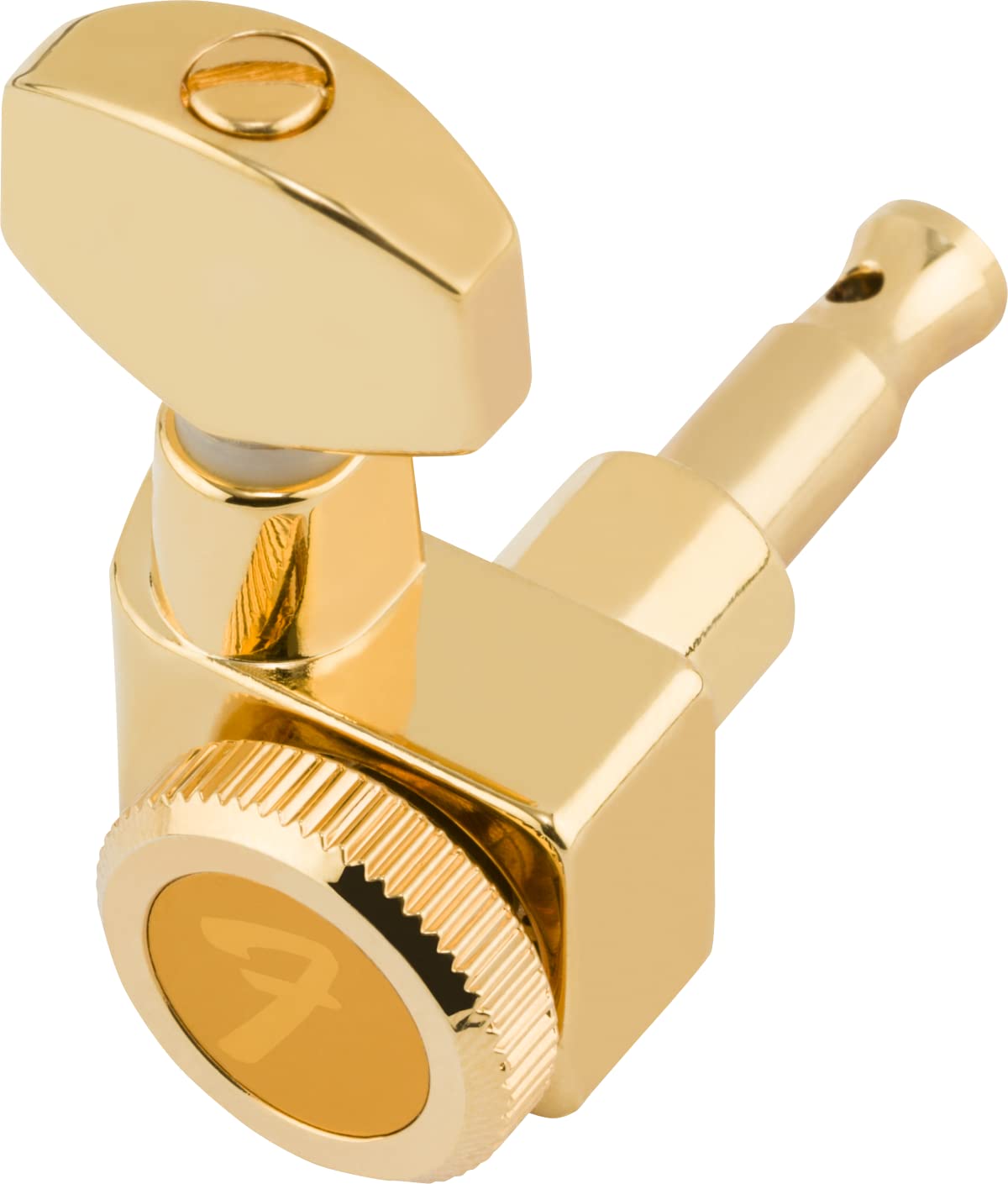 Fender Deluxe Locking Staggered Guitar Tuners, Gold