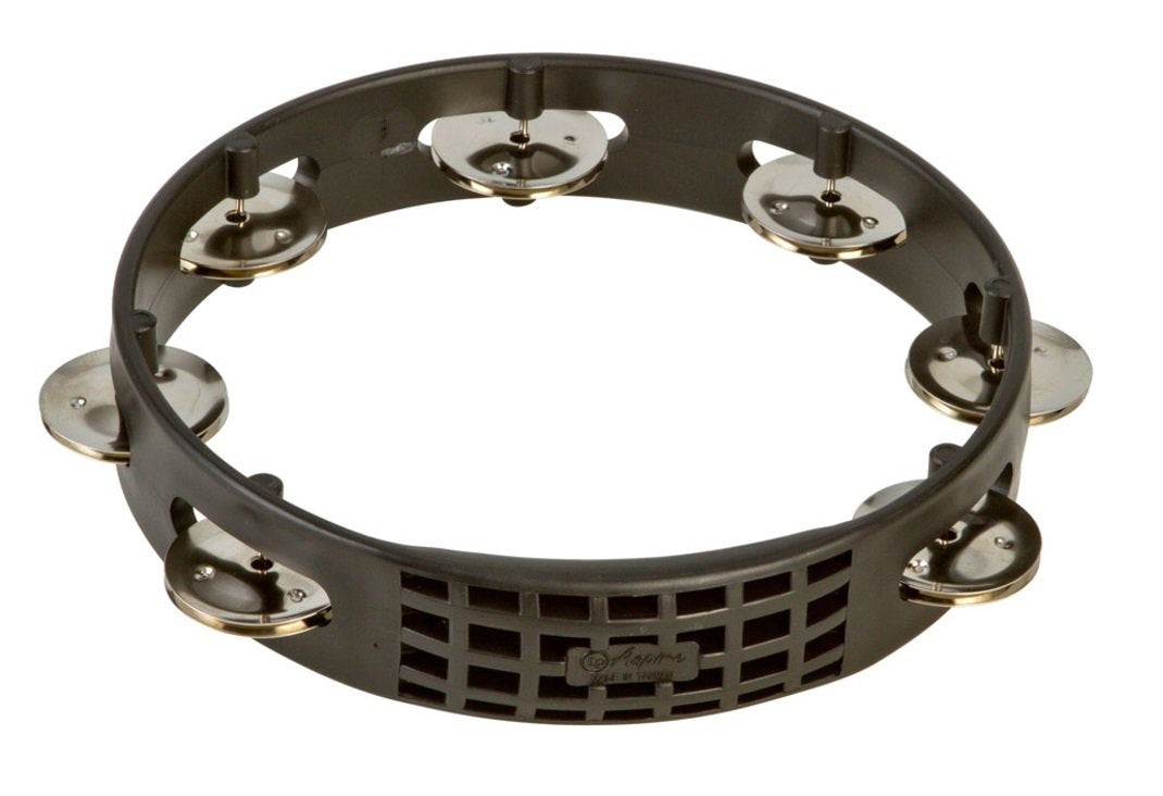 Latin Percussion Lpa180 8 Inch Tambourine Black