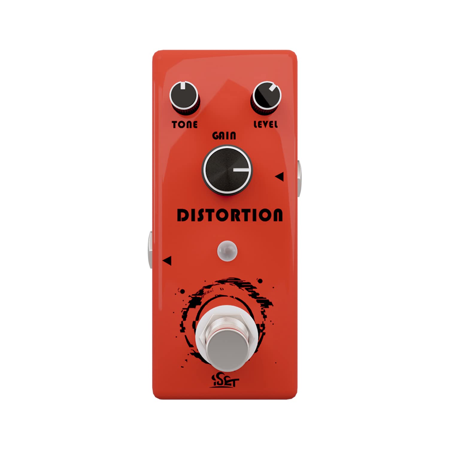 Iset Distortion Guitar Pedal Mini Single Guitar Effect Pedal For Electric Guitar Bass True Bypass (Distortion)