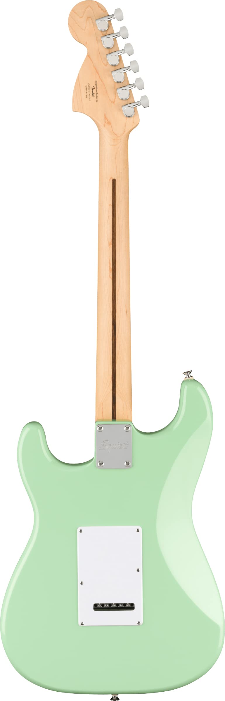 Fender Squier Affinity Stratocaster Limited Edition - Surf Green Bundle with Gig Bag, Tuner, Strap, Picks, and Austin Bazaar Ins