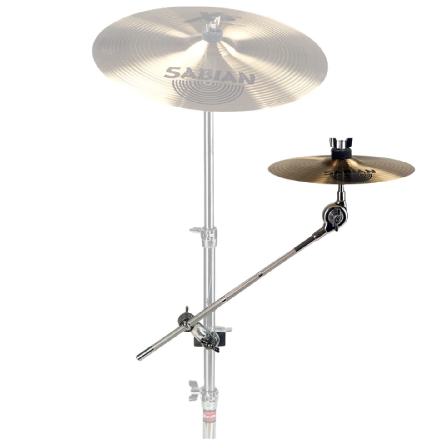 Gibraltar Long Boom Attachment Cymbal Arm with Rotating Grabber Clamp Holder (SC-CLBAC, 18)