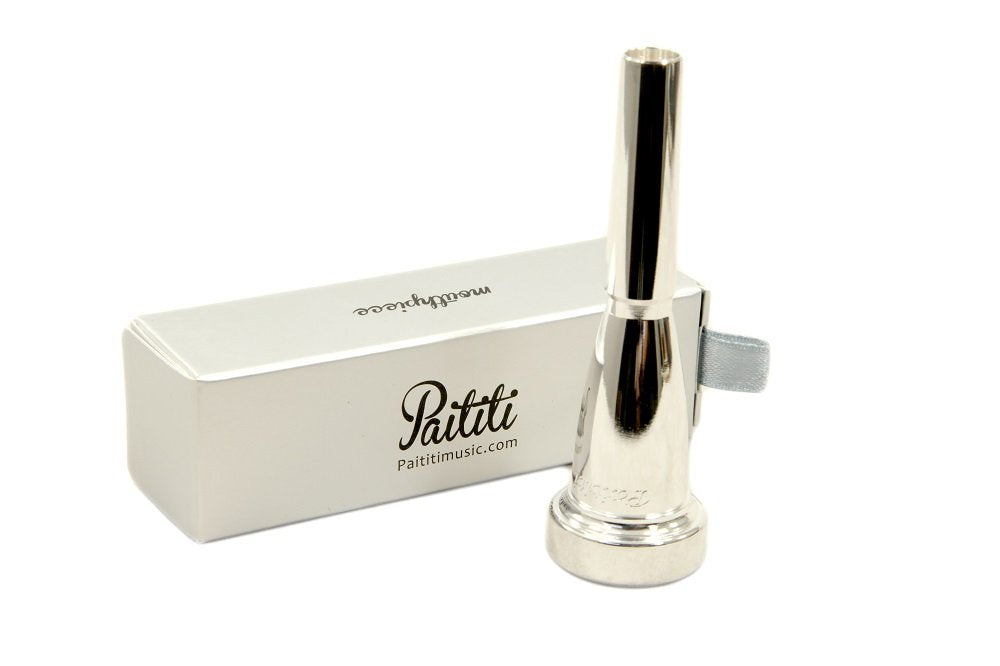 Paititi Silver Plated Rich Tone Bb 7C Trumpet Mouthpiece