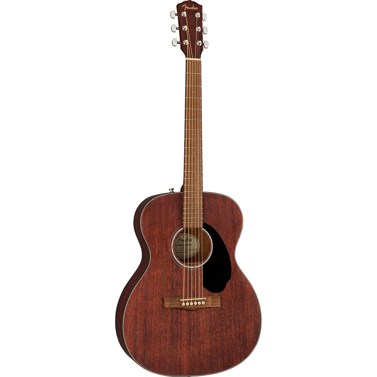 Fender CC-60S All-Mahogany Concert Acoustic Guitar, Natural