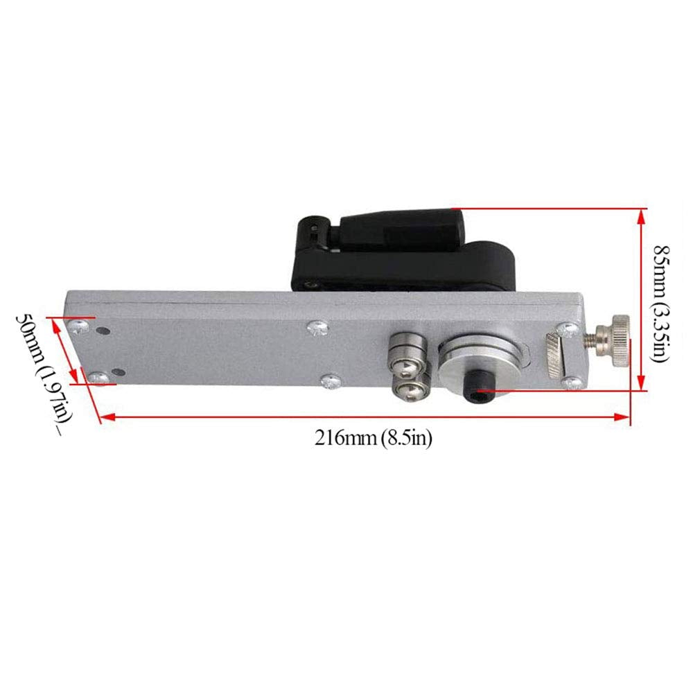 Tzong Guitar Fret Wire Bender - Fret Wire Bending and Straightening Luthier Tool for Guitar & Bass Radian Adjusters