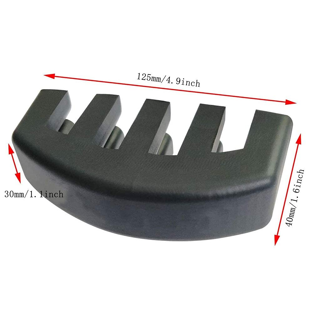 Jiayouy 1Pcs Claw Style Rubber Acoustic Bass Double Bass Practice Mute Silencer Suitable for bass electric guitars