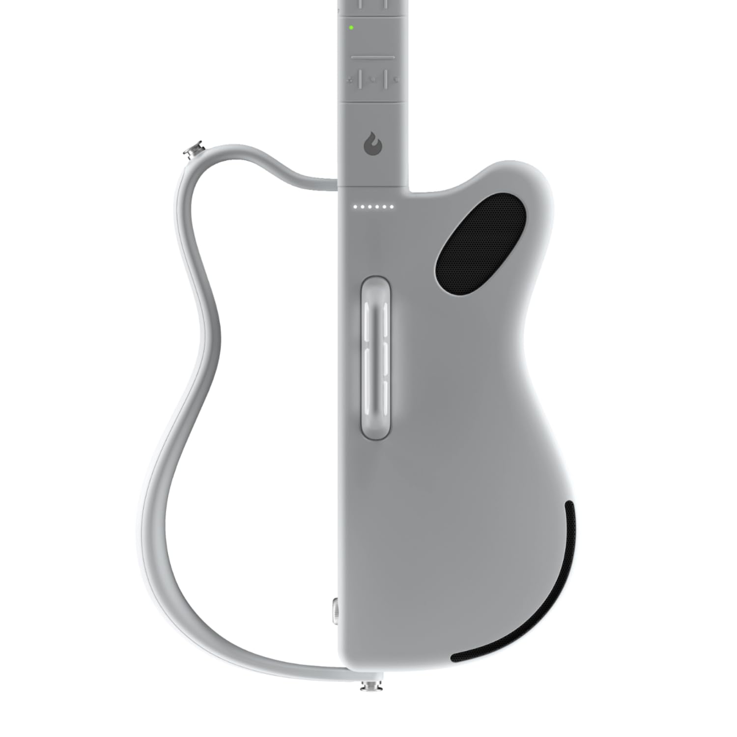 Lava Genie Stringless Smart Guitar, No Strings Attached, Hundreds Of Instrument Presets, Onboard Speaker, Foldable, Detachable,