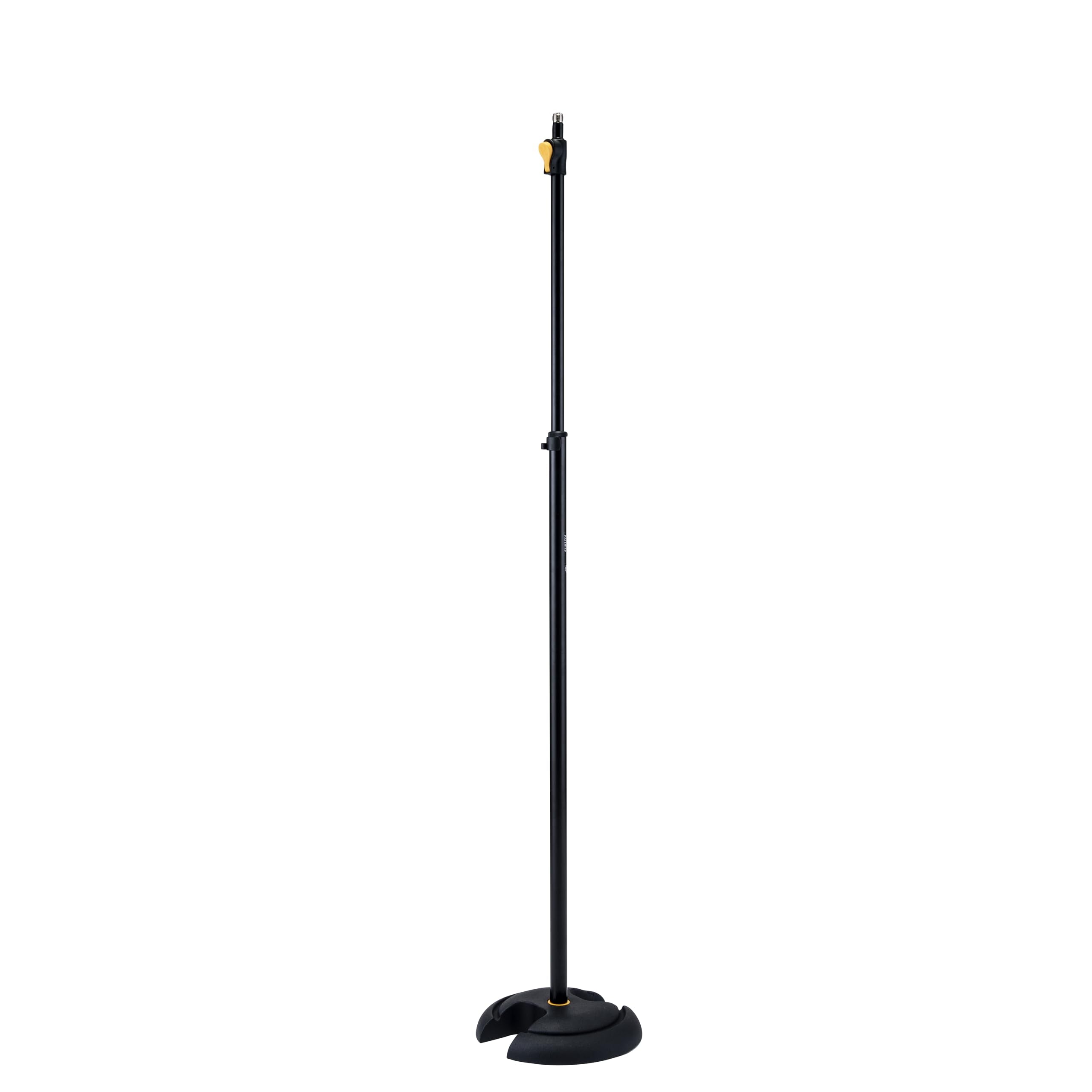Hercules MS201B PLUS H Base Microphone Stand with EZ Grip Height Adjustment
