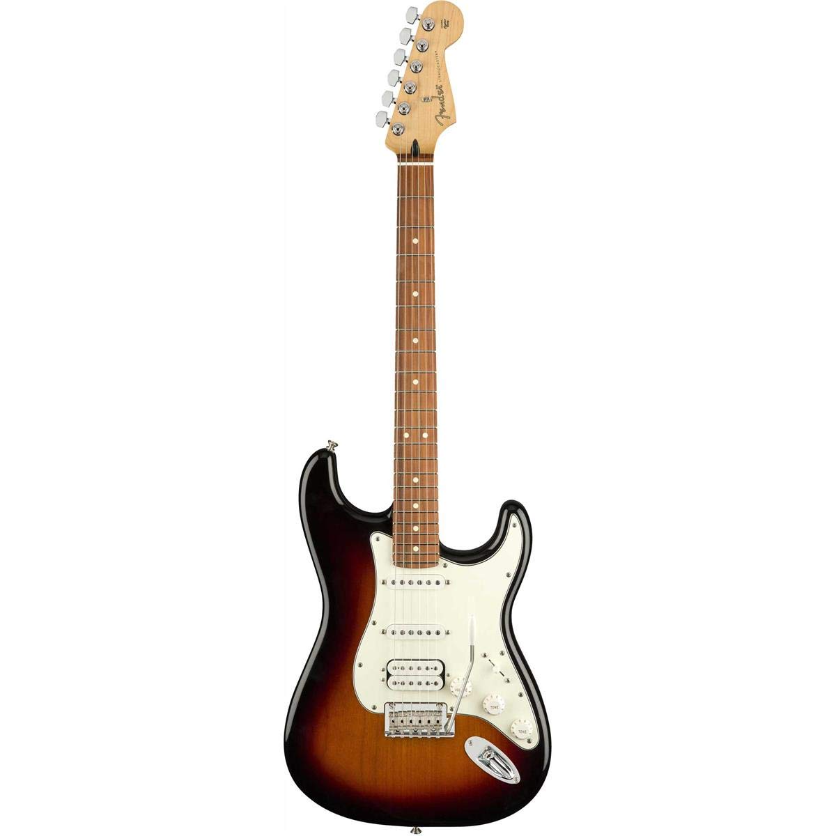 Fender Player Stratocaster HSS Electric Guitar, 3-Color Sunburst, Pau Ferro Fingerboard