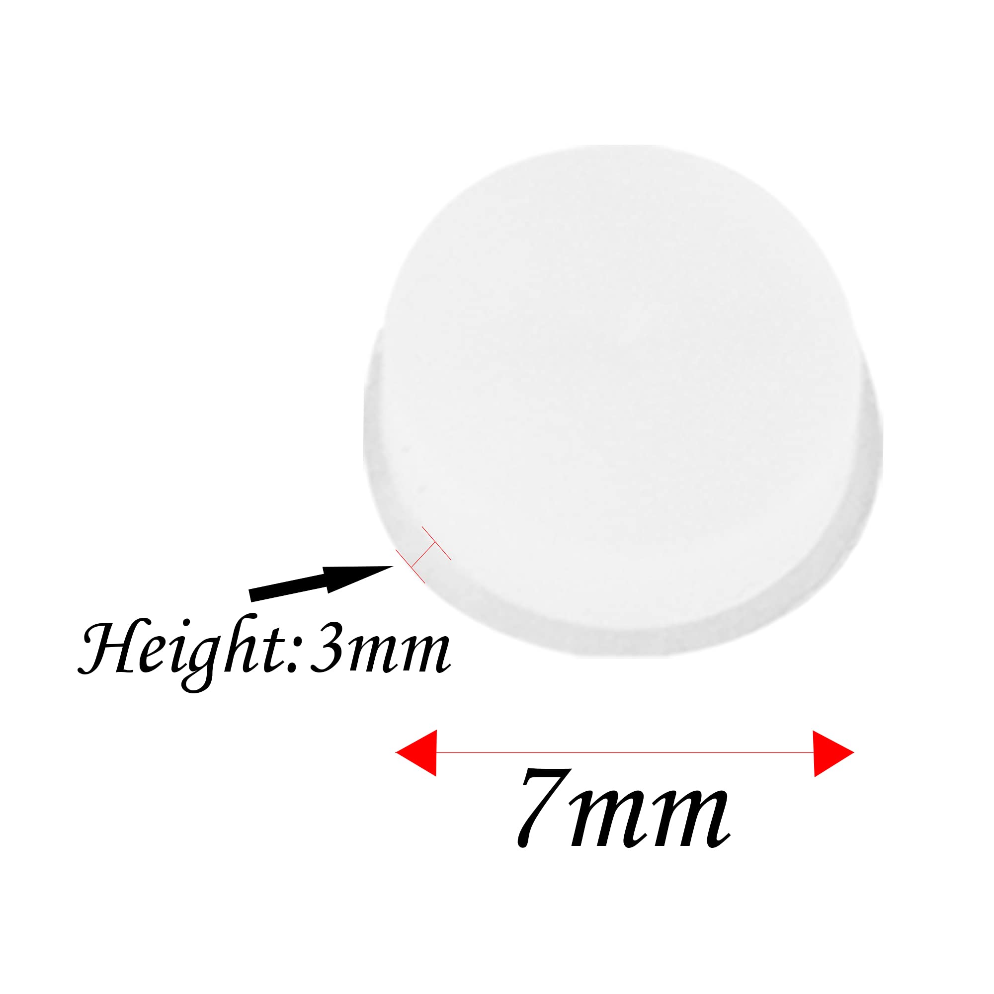 40Pcs Yootones Soft Rubber Flute Plugs Open Hole Plug Compatible with Flutes Repair Parts Accessories(7mm)