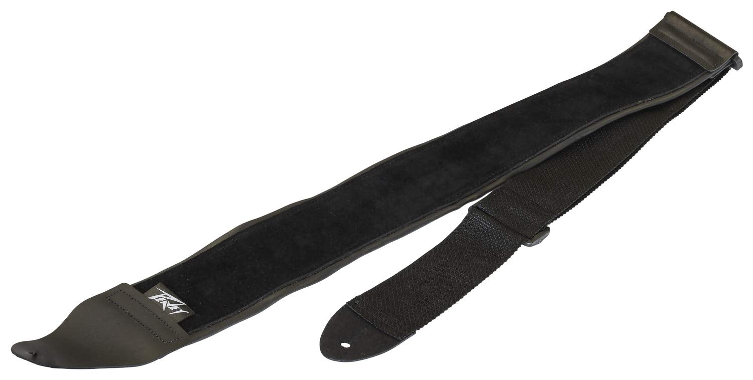 Peavey 3 Inch Black Suede Strap