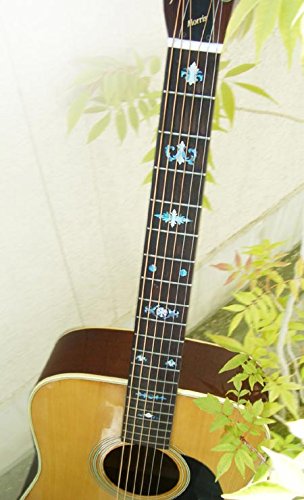 Jockomo Old Banjo Type Guitar Inlay Sticker