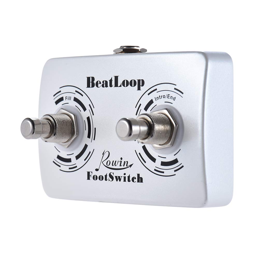 Homgee Beatloop Dual Footswitch Foot Switch Pedal For Beat Loop Recording Effect Pedal With 6.35Mm Cable