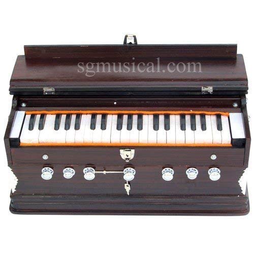 Sg Musical Handmade Store Harmonium - 7 Stopper - 39 Keys Indian Musical Instruments