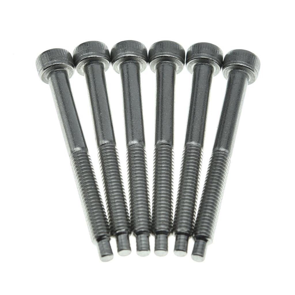 Dopro 30-Pack Stainless Steel Guitar Tremolo Bridge String Lock Screws Fits FR