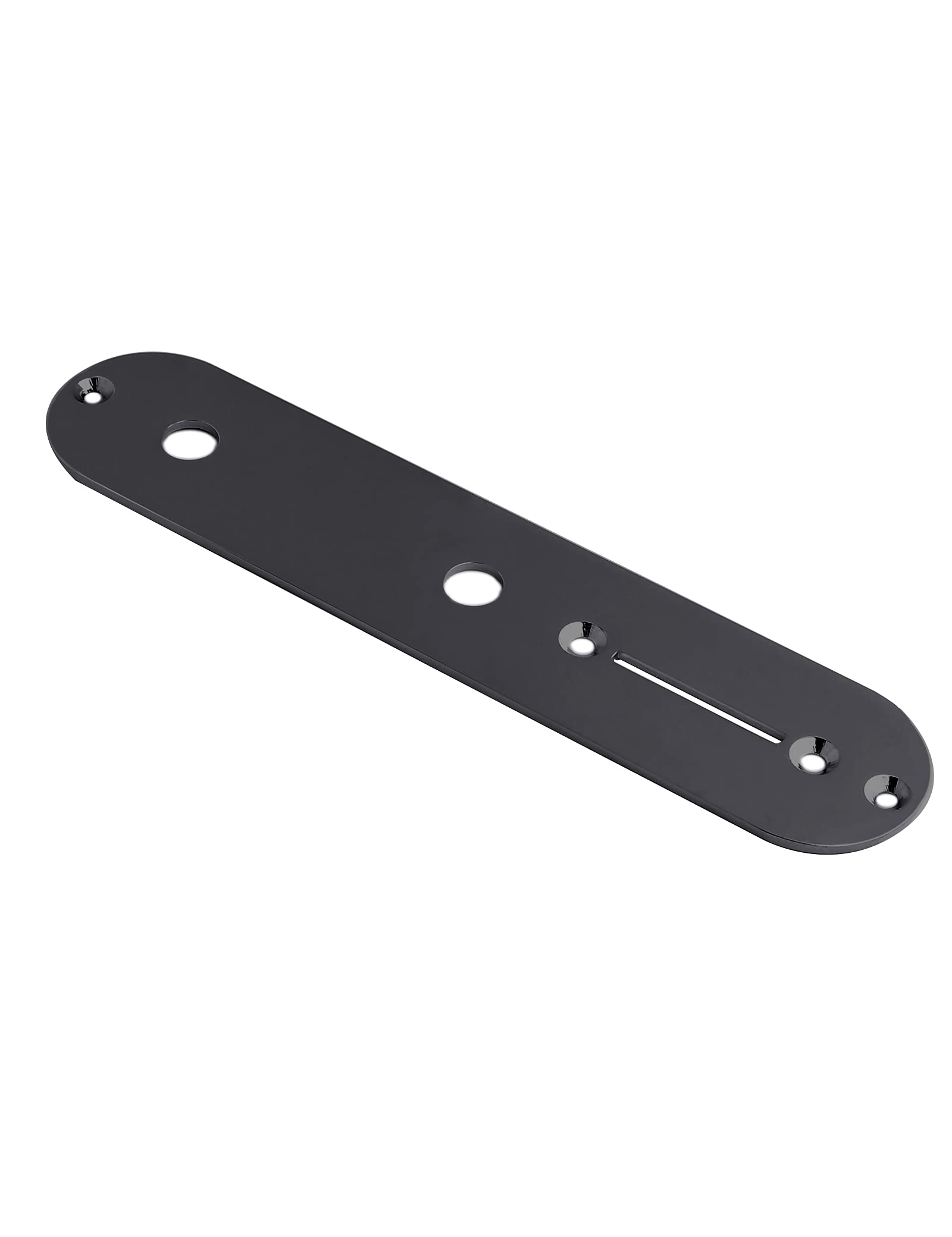 Rubatone Guitar Control Plate For Fender Tele Telecaster Squier Style Electric Guitar Metal 34.2Mm Width Black.
