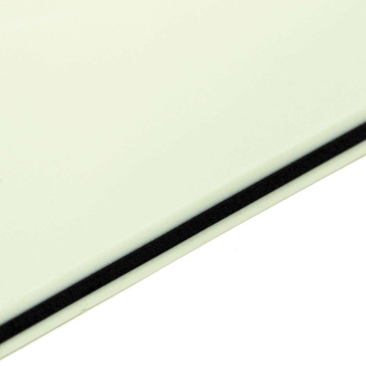 Musiclily 11 Holes HSS Guitar Pickguard Plate for Fender US/Mexico Standard Stratocaster Strat ST Modern Style, 3Ply Ivory