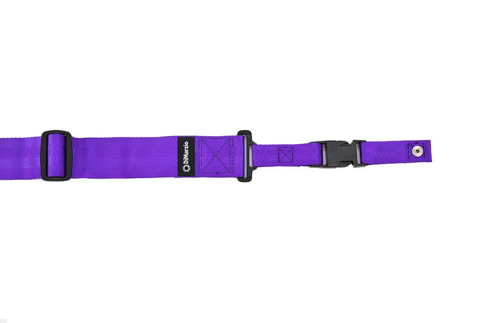 Dimarzio 2'' Nylon Cliplock Guitar Strap Purple