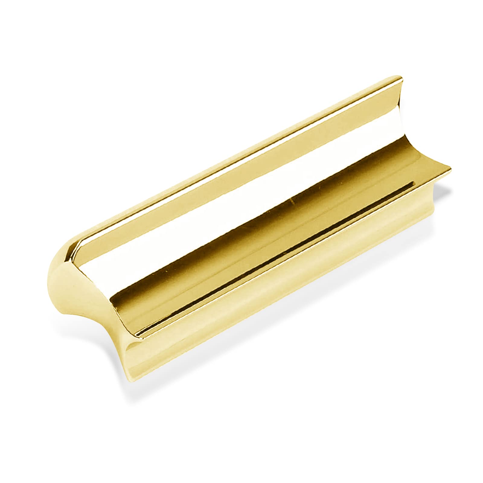 Cheerock Gold Guitar Slide Bar, Stainless Steel Guitar Slides Tone Bar, Electric Guitar Slide Bar Accessories for Dobro, Lap Ste