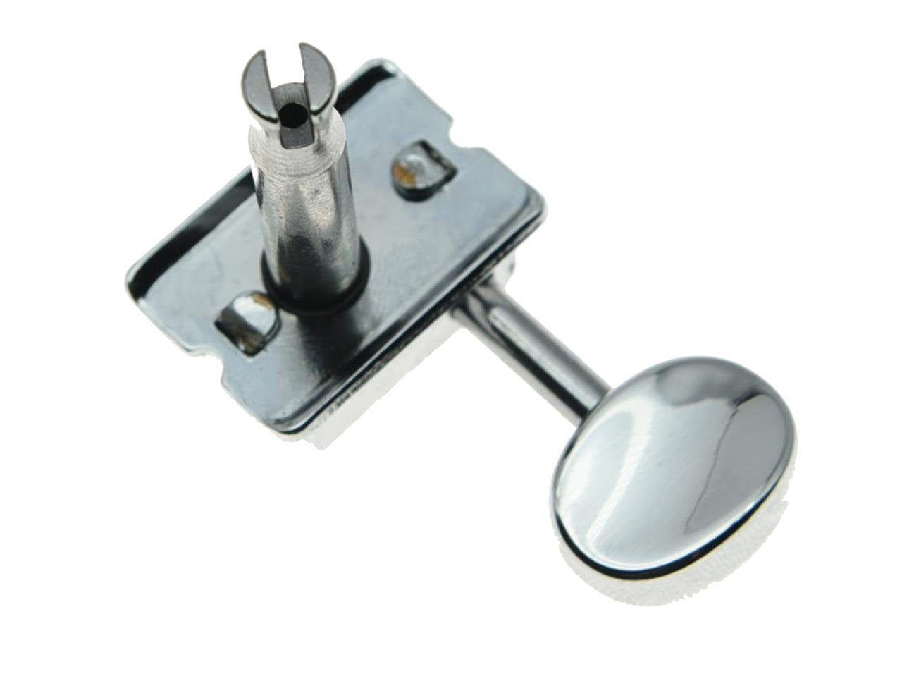 Dopro Chrome Lefty Split Shaft Vintage Guitar Tuning Keys Pegs Left Handed Machine Heads for Strat Tele