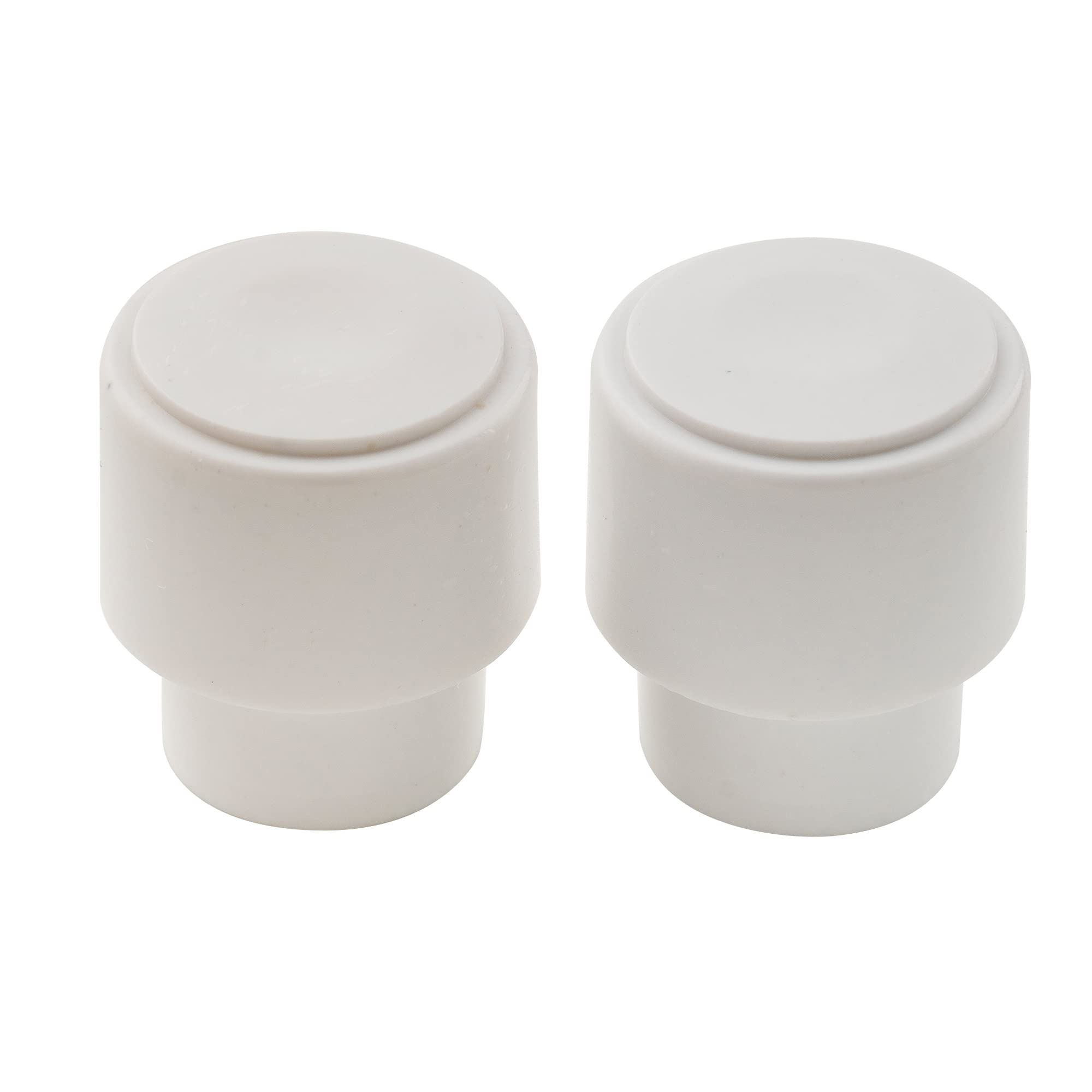 Musiclily Pro Inch Size Guitar Telecaster Barrel Switch Tips 3-Way Pickup Selector Switch Knobs for USA Fender Tele Style, White