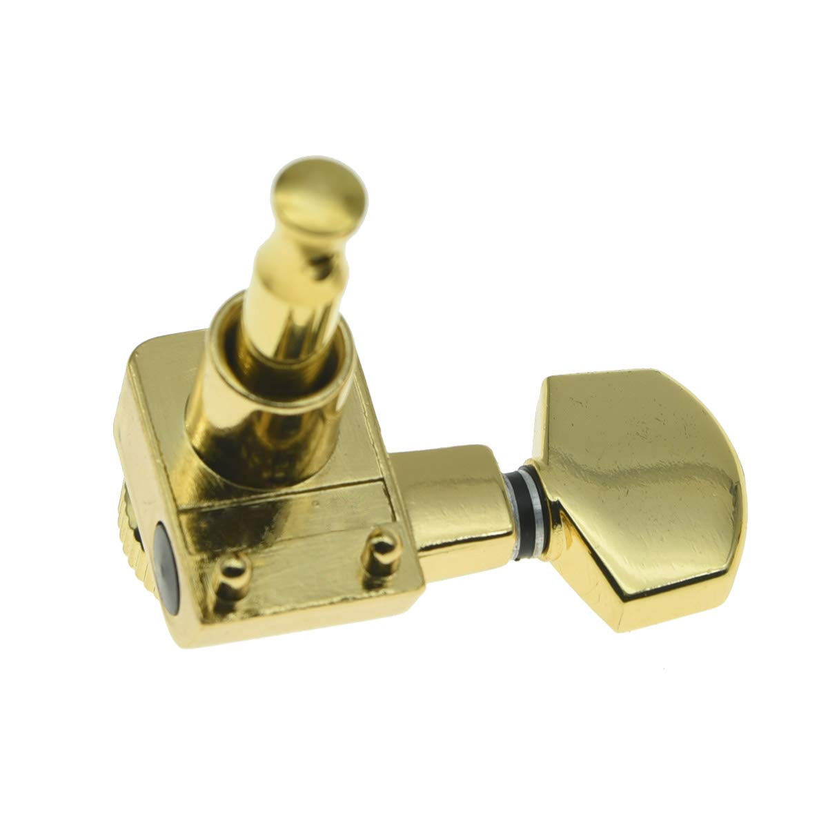 KAISH Gold 2 Pin Locking Tuners Tuning Keys Pegs Machine Heads for American Stratocaster/Telecaster Strat/Tele