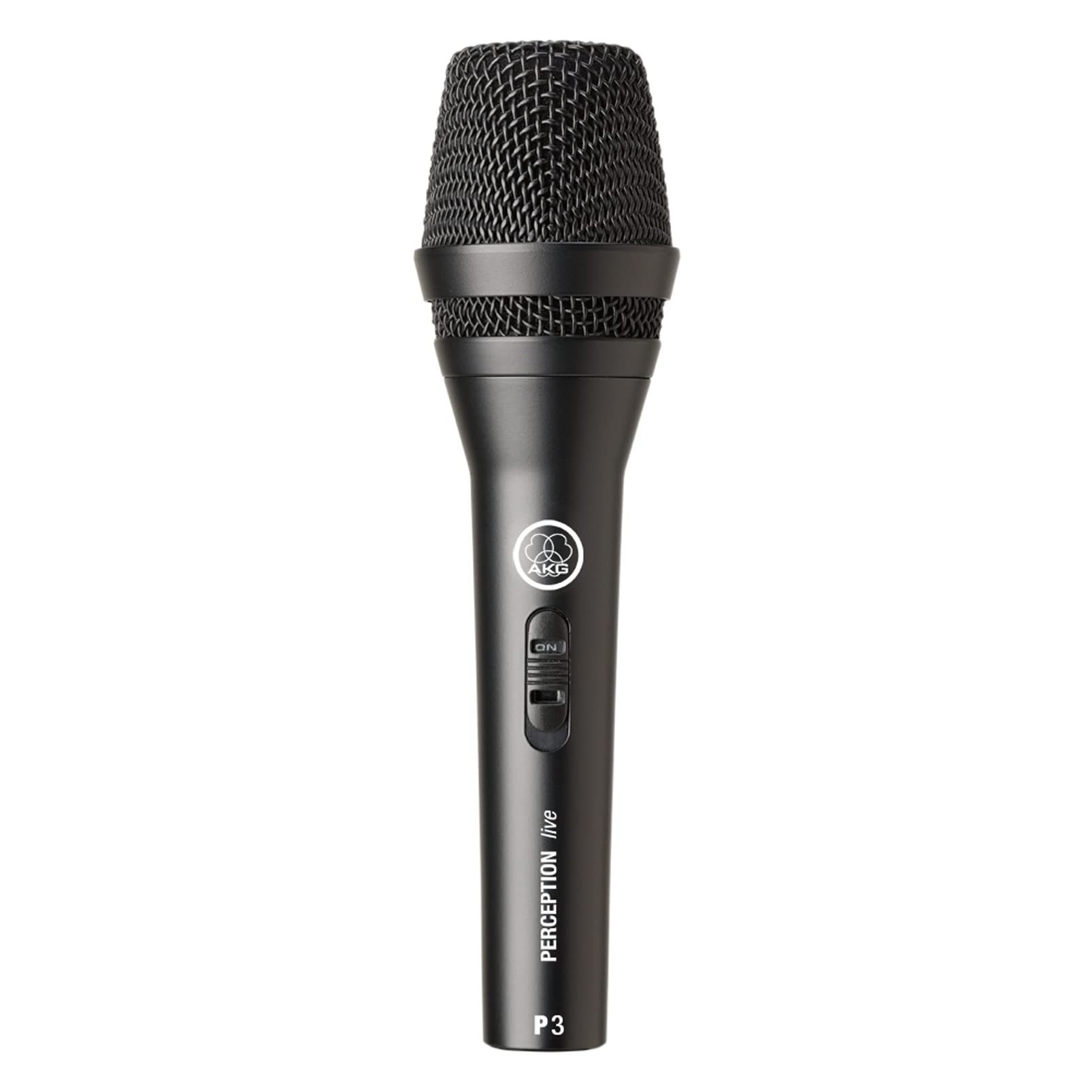 Akg Pro Audio Perception P3S High-Performance Dynamic Cardiod Microphone For Backing Vocals And Instruments,Black