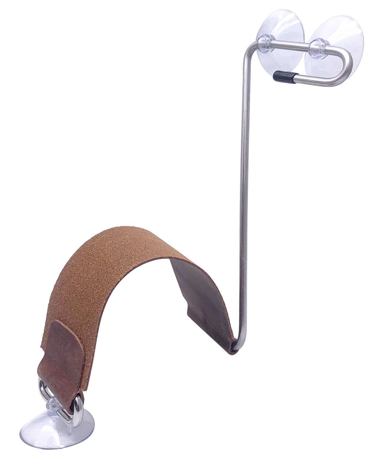 TUOREN Guitar Leather Support Z Shape Classical Guitar Support Rest Leg Bracket Musical Instruments Accessories Brown