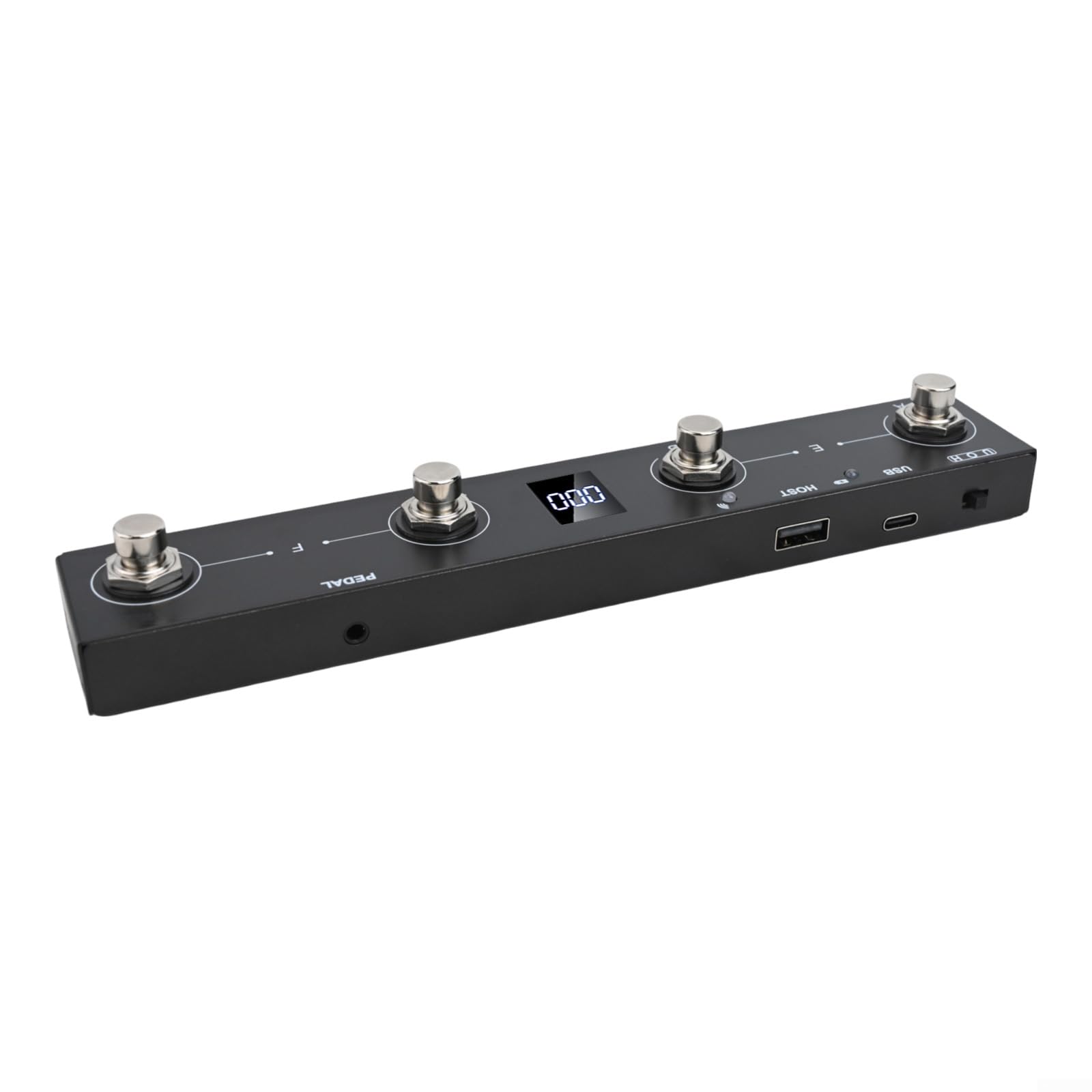 For MIDI Footswitch Controller For MVAVE Chocolate Plus Rechargeable 4 Buttons USB For Musicians For CubeSuite APP For MIDI Foot