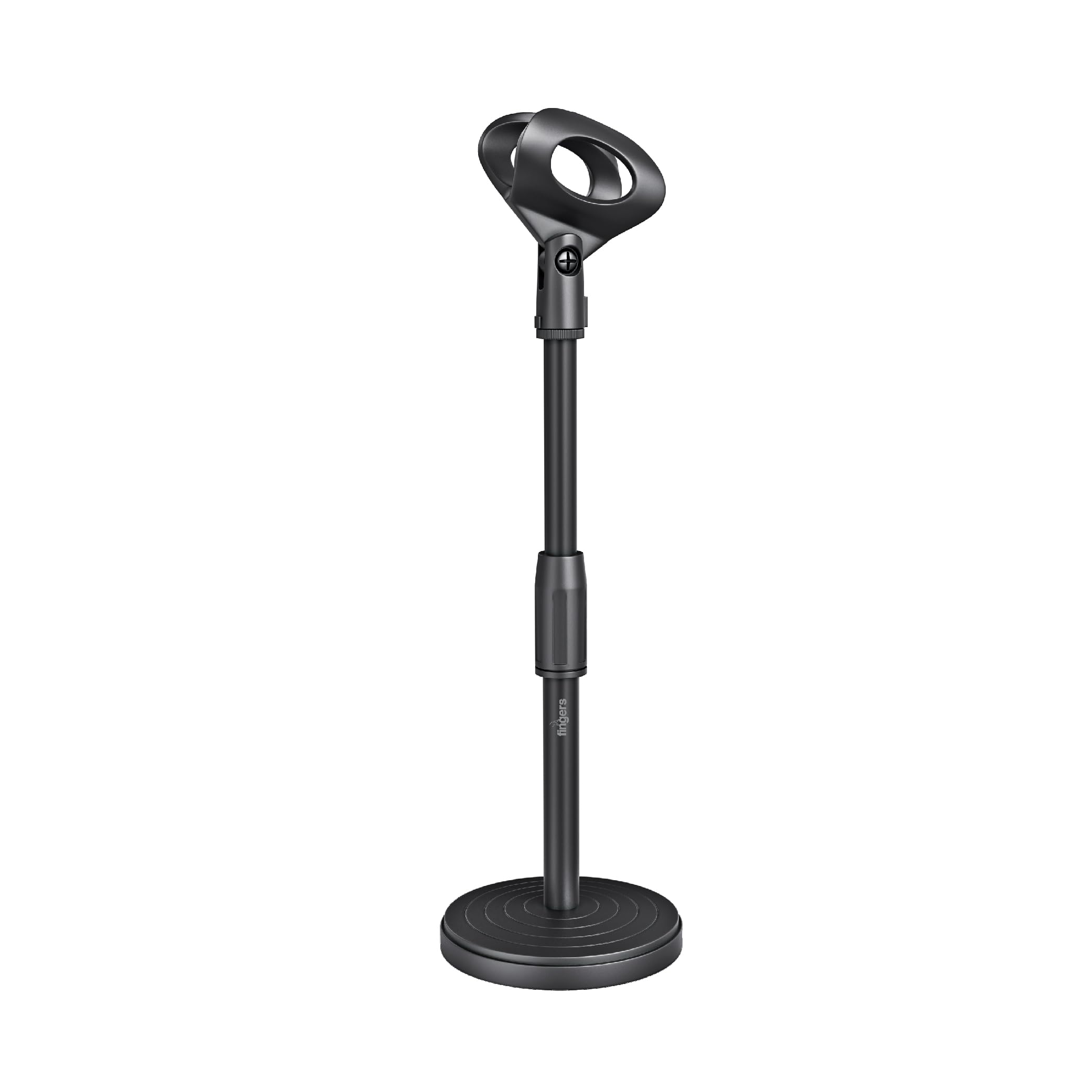 Fingers Mic Stand-11 (Microphone Stand With Adjustable Height 23 Cm To 33.5 Cm And Robust Base)