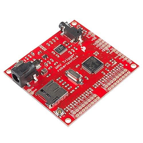 SparkFun WAV Trigger Play Uncompressed Audio Files 16-bit Files at 44.1kHz On-Board Mono Audio Amplifier Speaker Connector 14 Pa