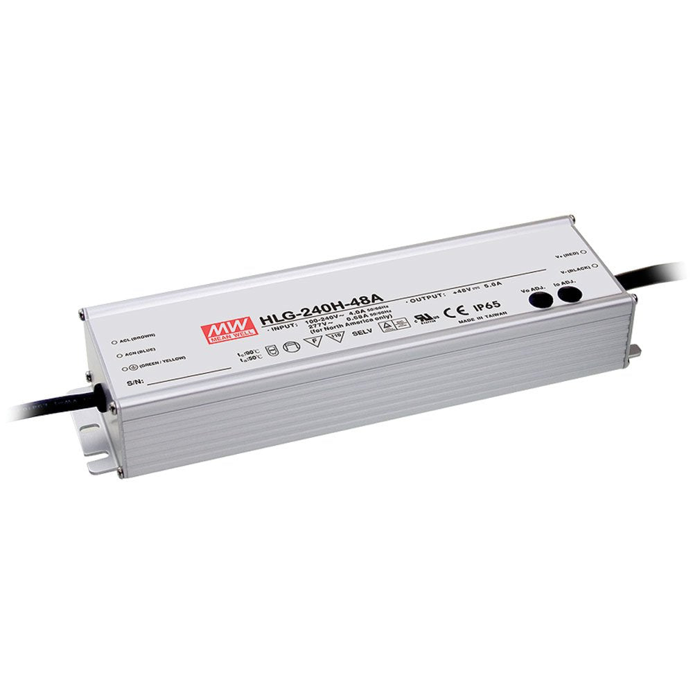 Mean Well Hlg-240H-24 24V 10 Amp 240W Single Output Switching Led Power
