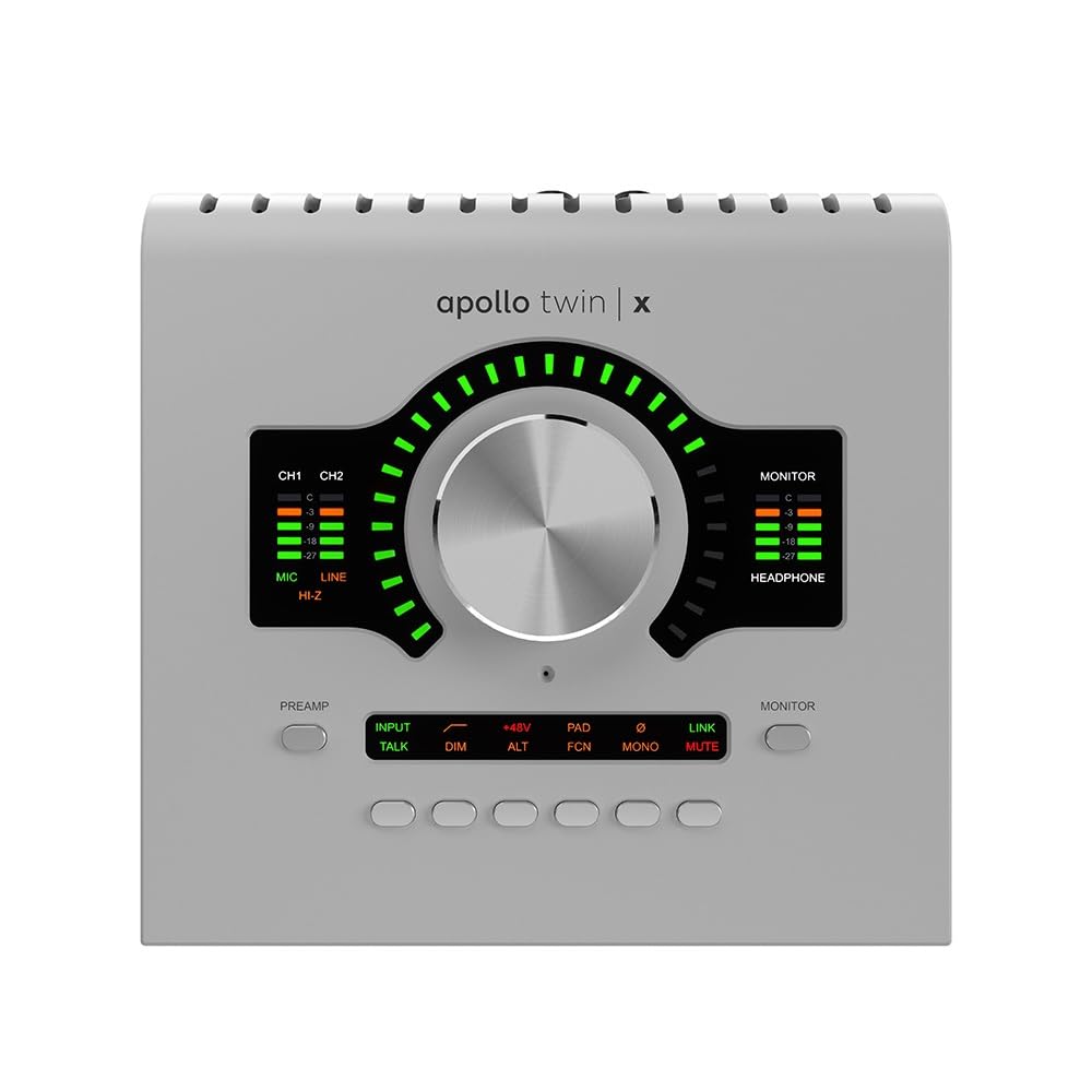 Universal Audio Apollo Twin X QUAD Gen 2 Essentials + Edition Thunderbolt 3 Audio Interface