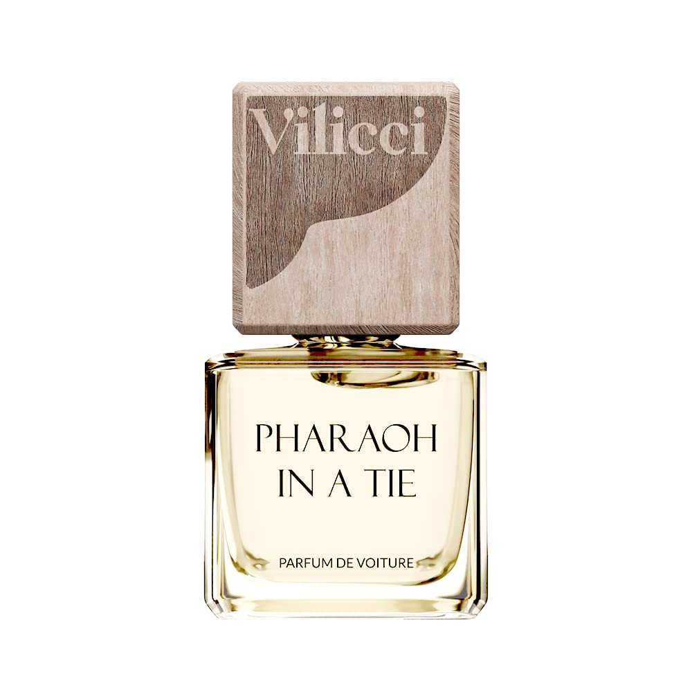 Vilicci Car Air Freshener, Pharaoh In A Tie Scent, Long Lasting Fragrance For Auto And Home, 1 Bottle Of Car Perfume