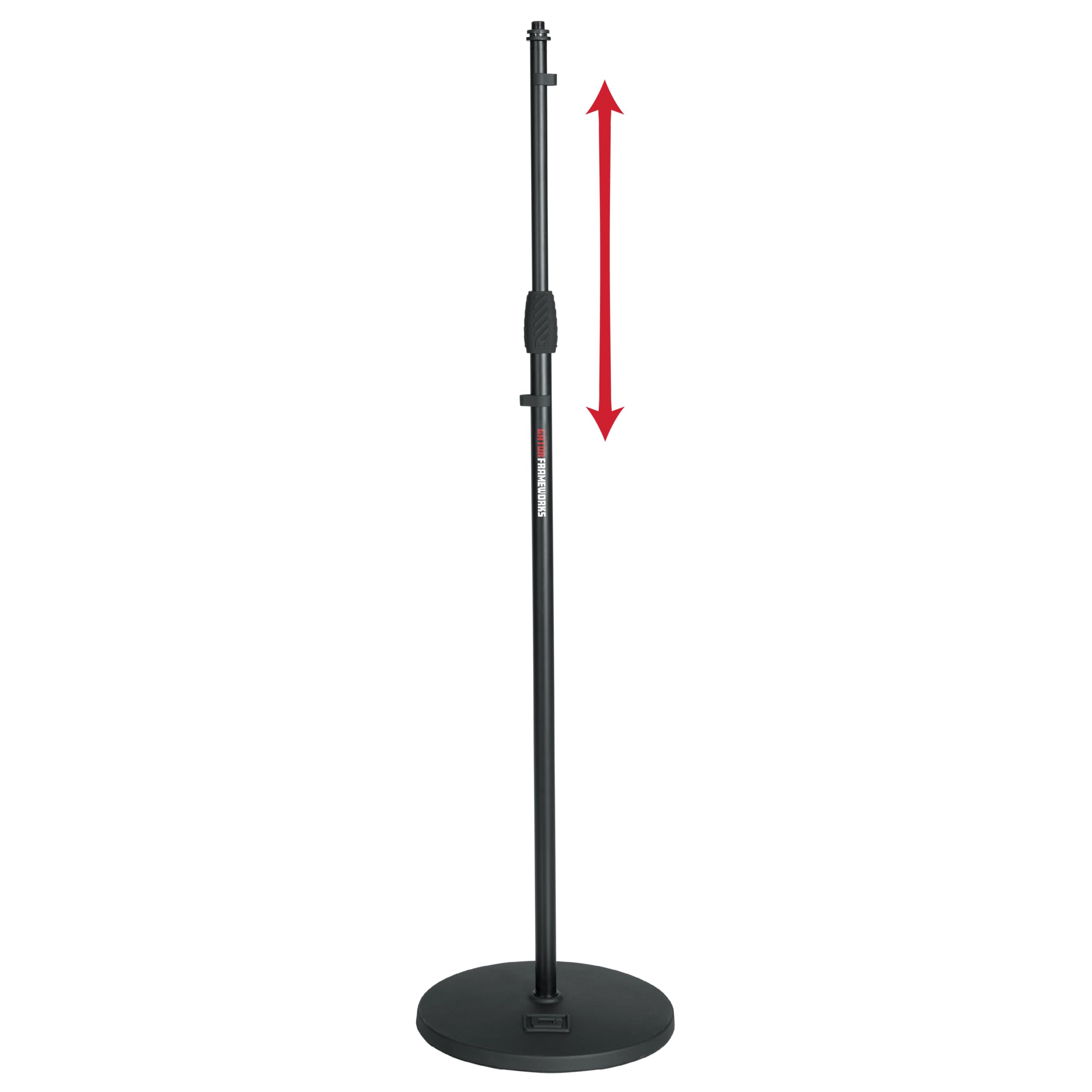 Frameworks Roundbase Mic Stand with 12'' Round Base and Standard Twist Clutch